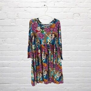 Cozco // Bamboo NEW with Tag Anime Girls Twirl Dress Long Sleeves